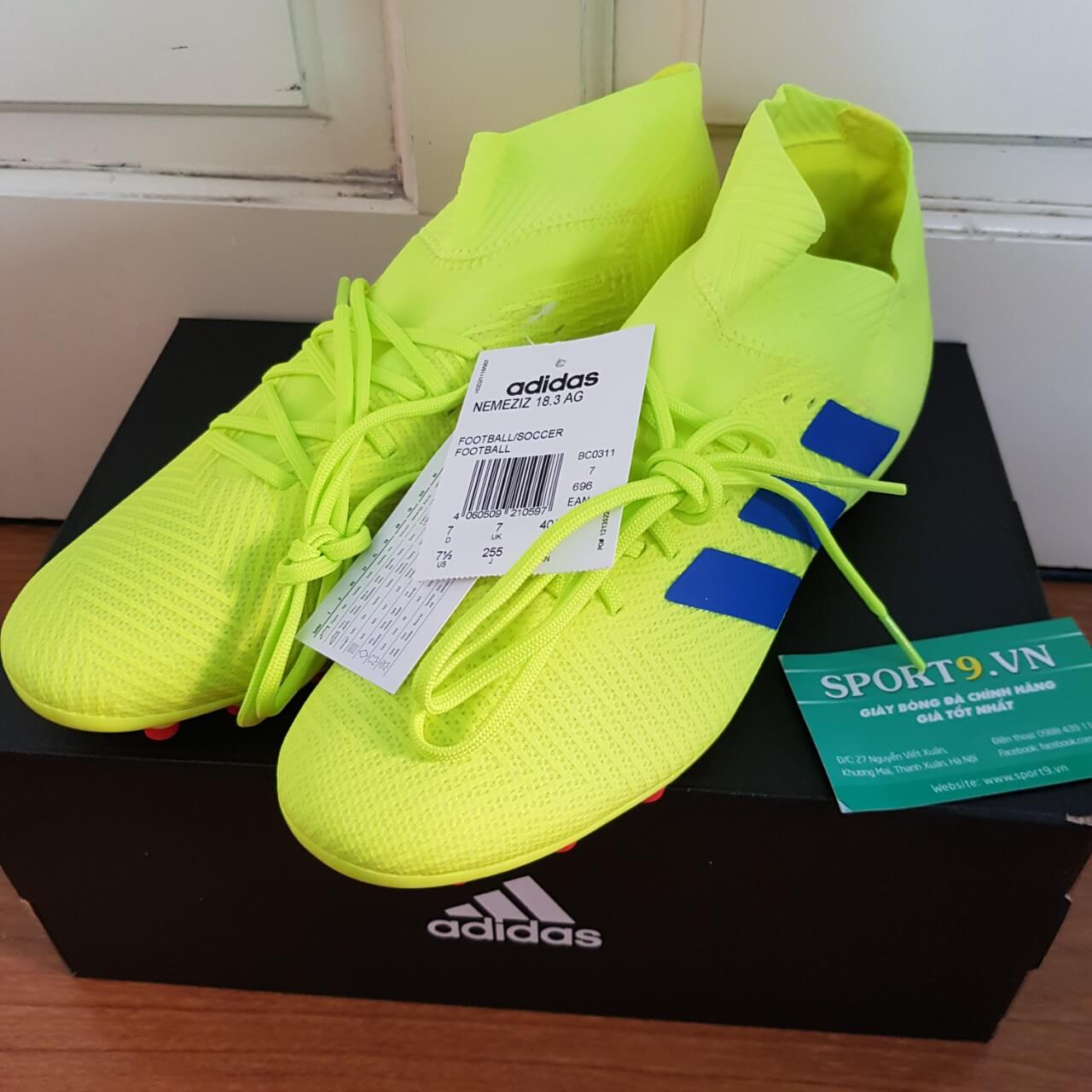 adidas nemeziz 18.3 AG chính hãng